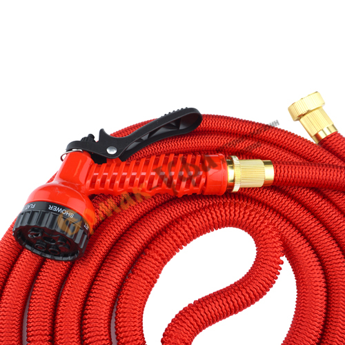 яяяШланг полив. ЧУДО-Шланг красный 25м латунный фитинг (1/)