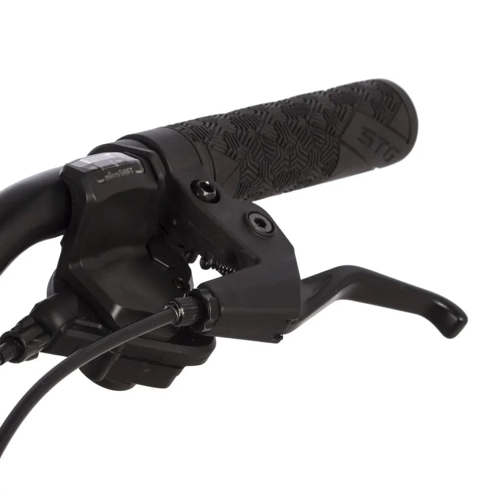 Велосипед NOVATRACK 24, ACTION сталь 14, , серый, 18 скор.TZ500/TS-38/TZ500/SG-6S, диск.торм STG