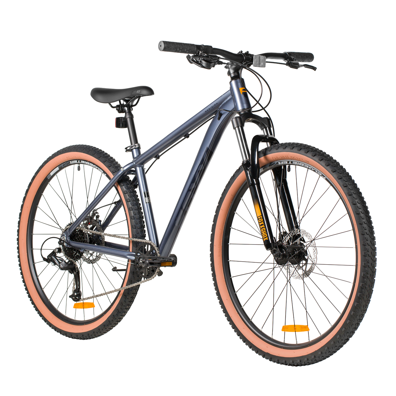 Велосипед FOXX 27, MERIDIAN синий, алюминий, размер 16