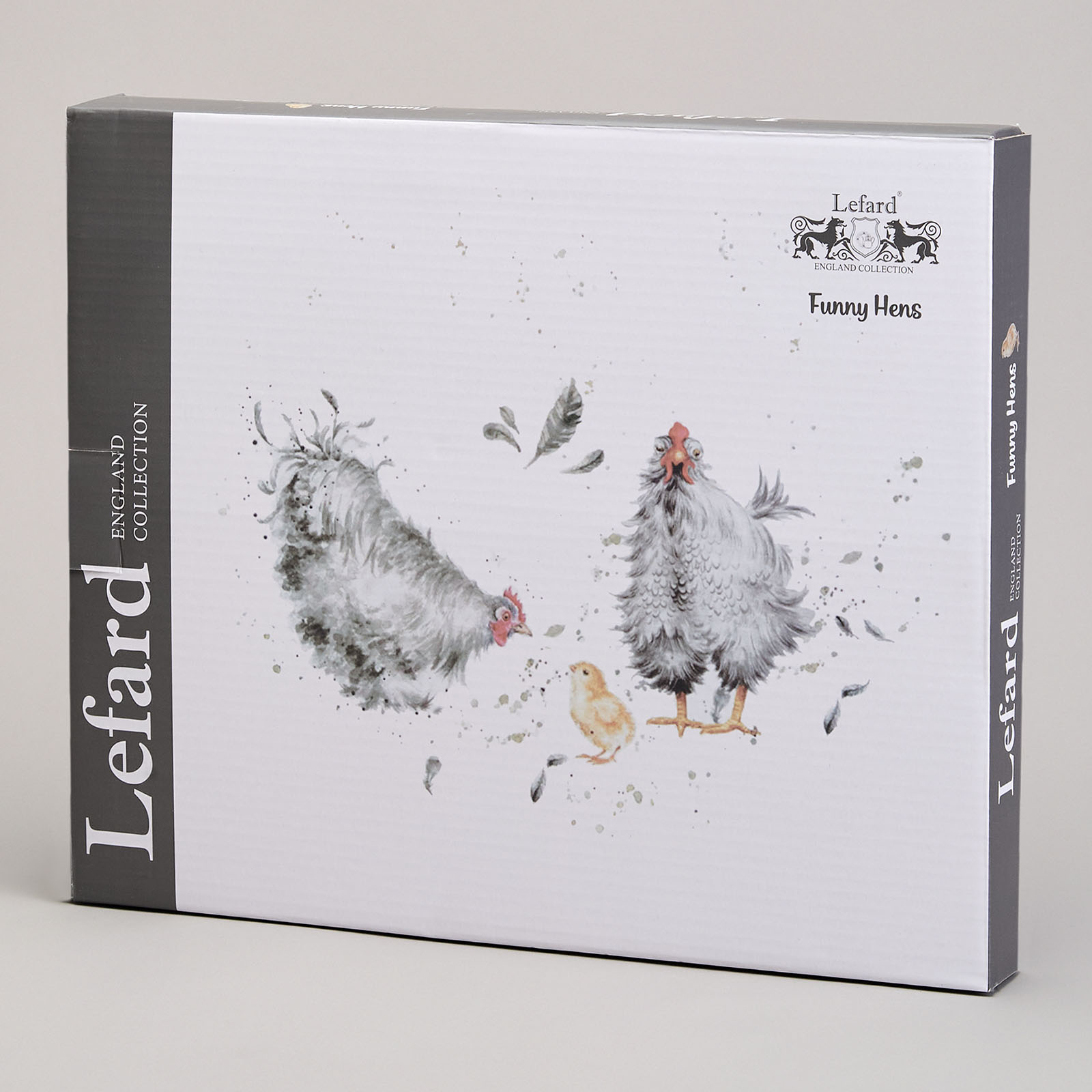 БЛЮДО ОВАЛЬНОЕ LEFARD, FUNNY HENS, 31, 5*25, 5*3 СМ, КОР=12ШТ.