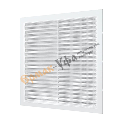 Решетка вентиляционная 234х234мм вытяжн. АБС 2323С белый ERA, 1/60