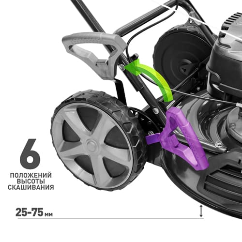 Газонокосилка бензиновая CARVER LMG-2051HMS