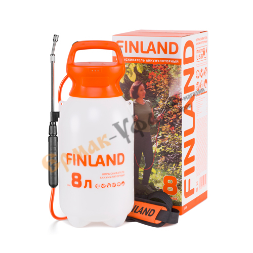 Опрыскиватель 8,0л FINLAND аккумуляторный 1938, 1/6