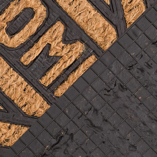 Коврик кокосовый SUNSTEP Welcome Ромб 40 х 60 см