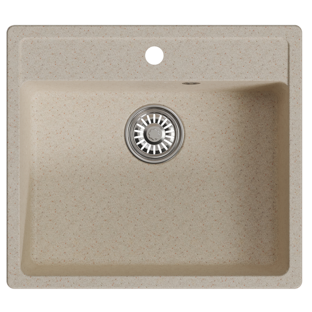 Мойка ML-GM15 бежевая, 328, 560*500*180мм NEW