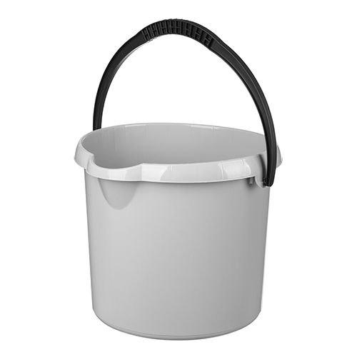 Ведро круглое 9 л Homver Etna 221217935/03, серое