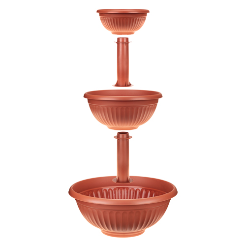 Каскад для цветов IDEA ЛИВИЯ М 3198, терракотовый