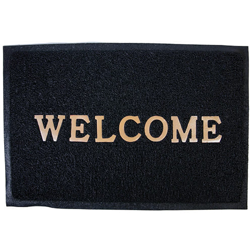 Коврик SUNSTEP Spongy Welcome 80 х 120 см, черный