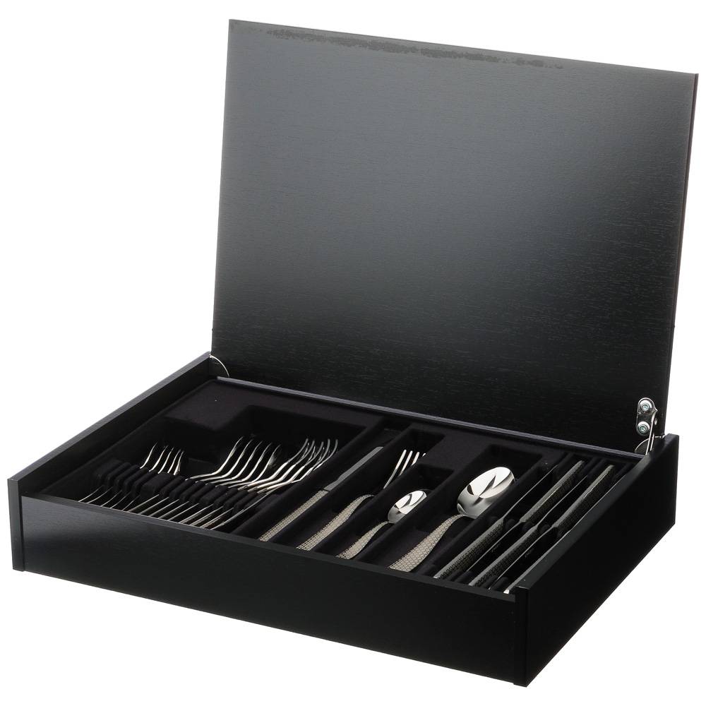 НАБОР СТОЛОВЫХ ПРИБОРОВ, INFINITY MONOGRAM, НА 6 ПЕРСОН 24 ПР.