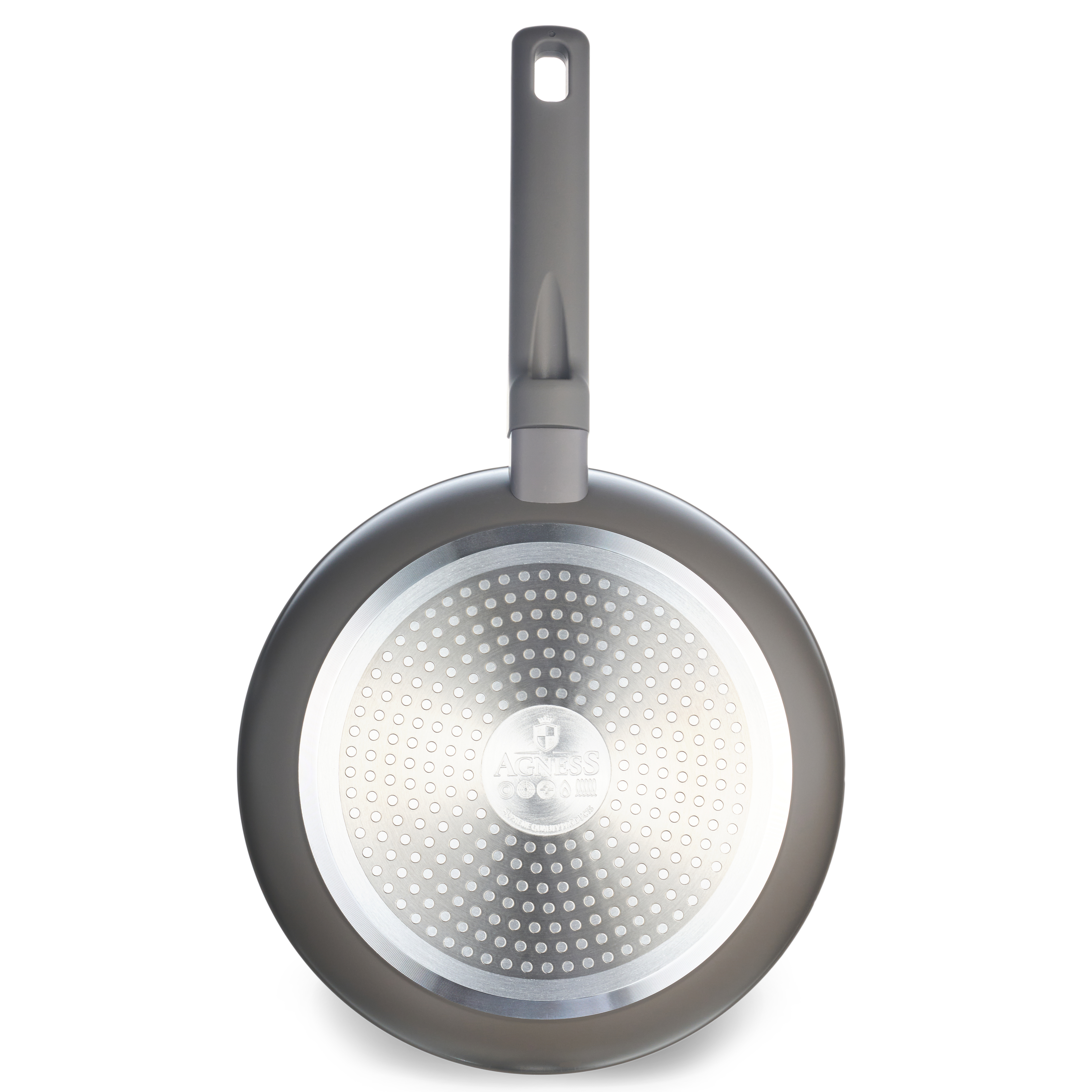 СКОВОРОДА С АНТИПРИГАРНЫМ ПОКРЫТИЕМ PFLUON MARBLE, 24*4,8 СМ