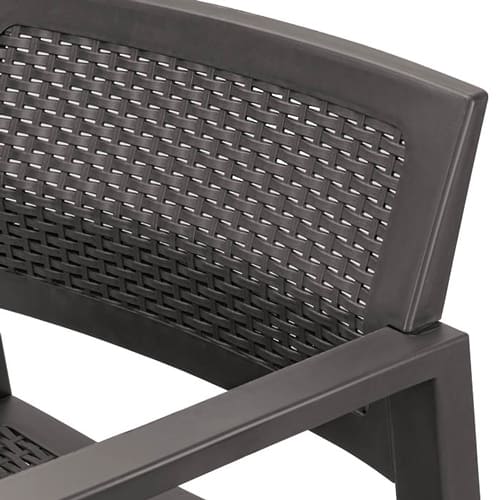 Диван трехместный IDEA РОТАНГ М 4007, коричневый ротанг