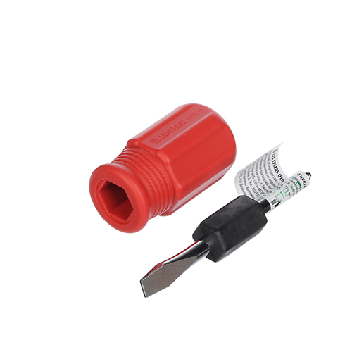 Отвертка 2в1 6*38мм, с мет. фиксатором, 4 цвета ЕРМАК, 12/288