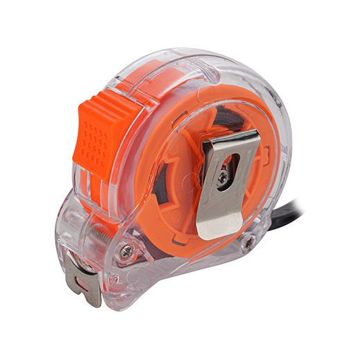 Рулетка 5м MT 19мм 1 фиксатор, ударопрочный прозрачный корпус Барракуда, 1/12/120