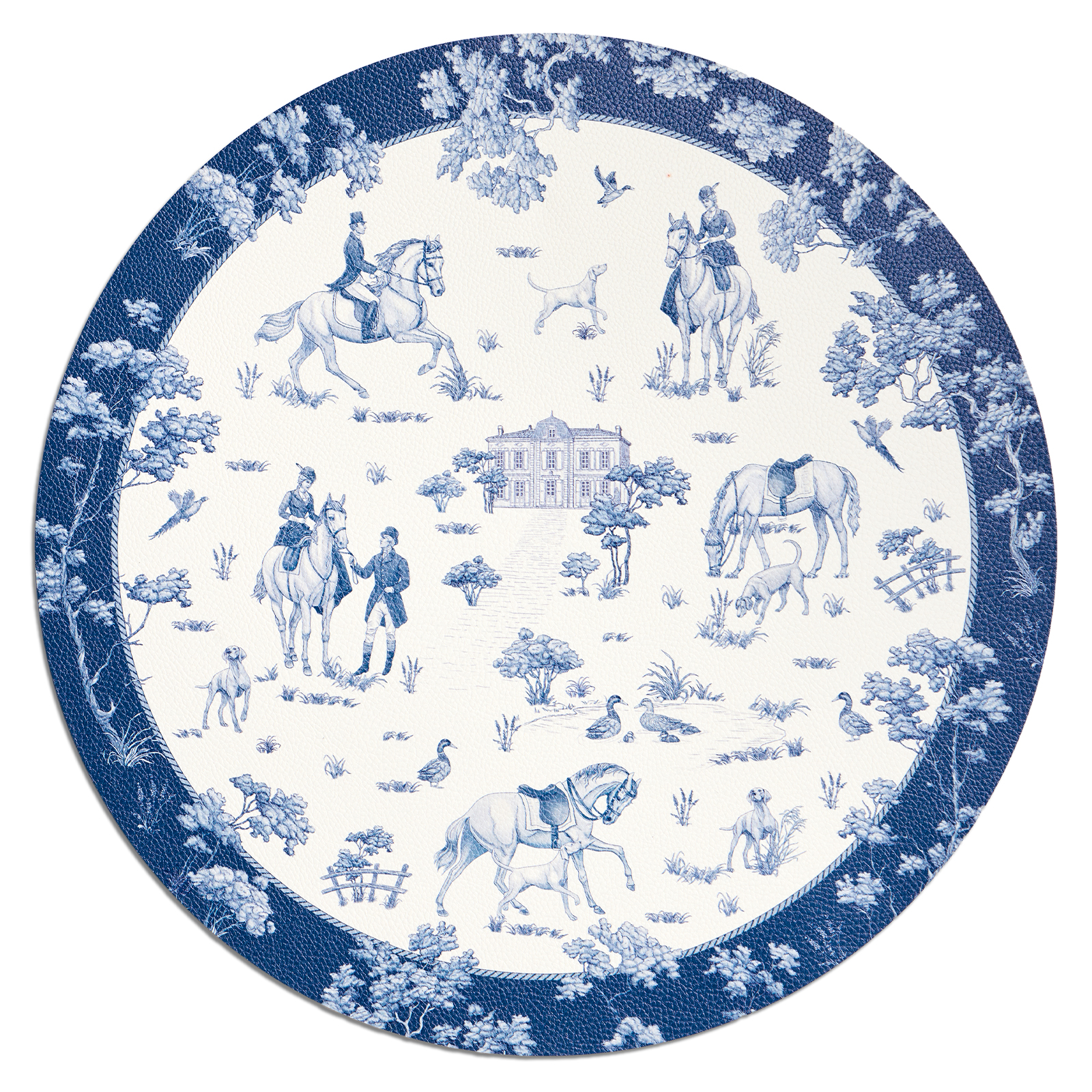 НАБОР ПОДСТАНОВОЧНЫХ САЛФЕТОК, DE JOUY, ИЗ 2 ШТ., ДИАМЕТР=38 СМ