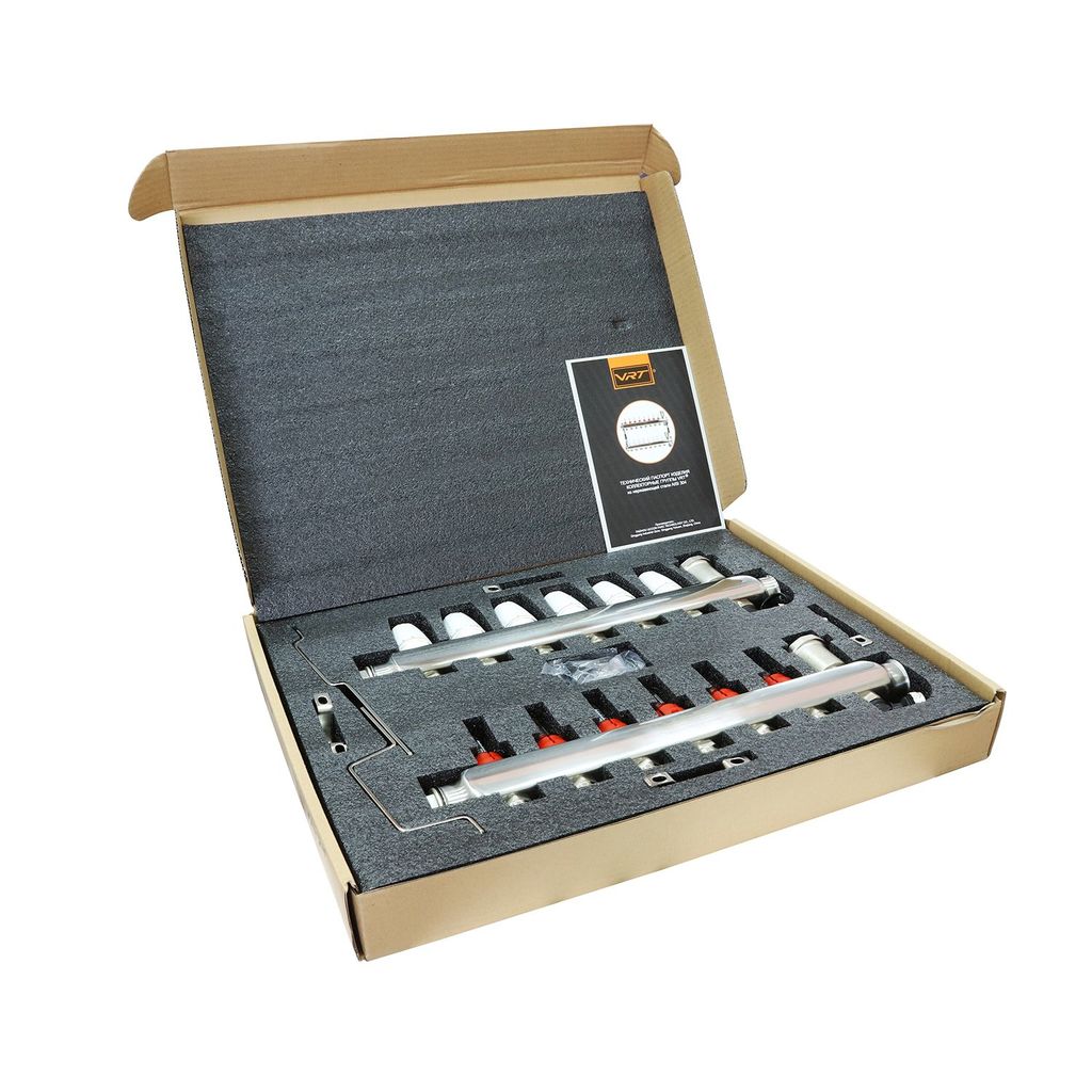 Коллекторная группа VRT® 1,  х 3/4, , евроконус 11 вых, авт в/отвод, c расходомерами