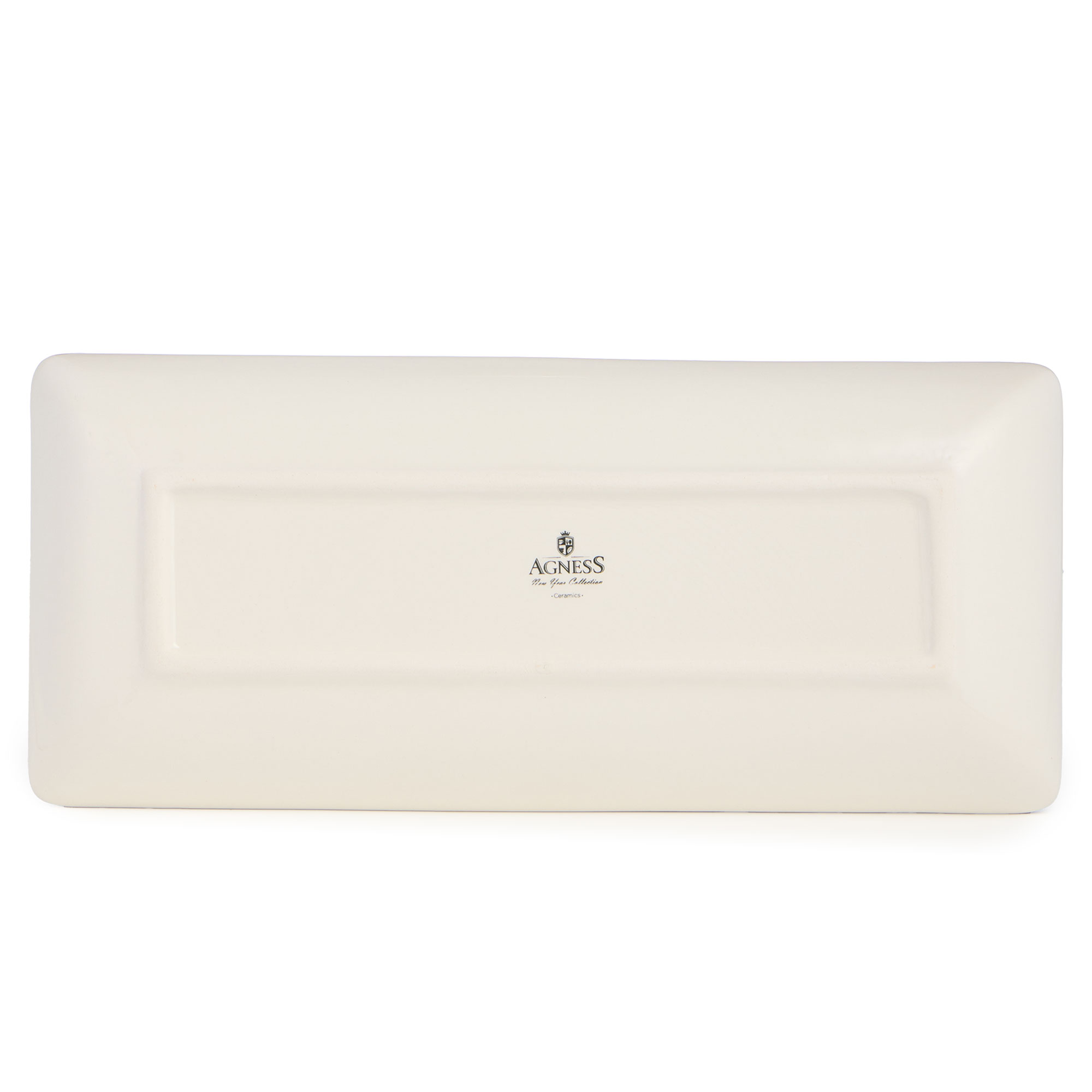 БЛЮДО СЕРВИРОВОЧНОЕ AGNESS, С НОВЫМ ГОДОМ!, 28*12*3 СМ