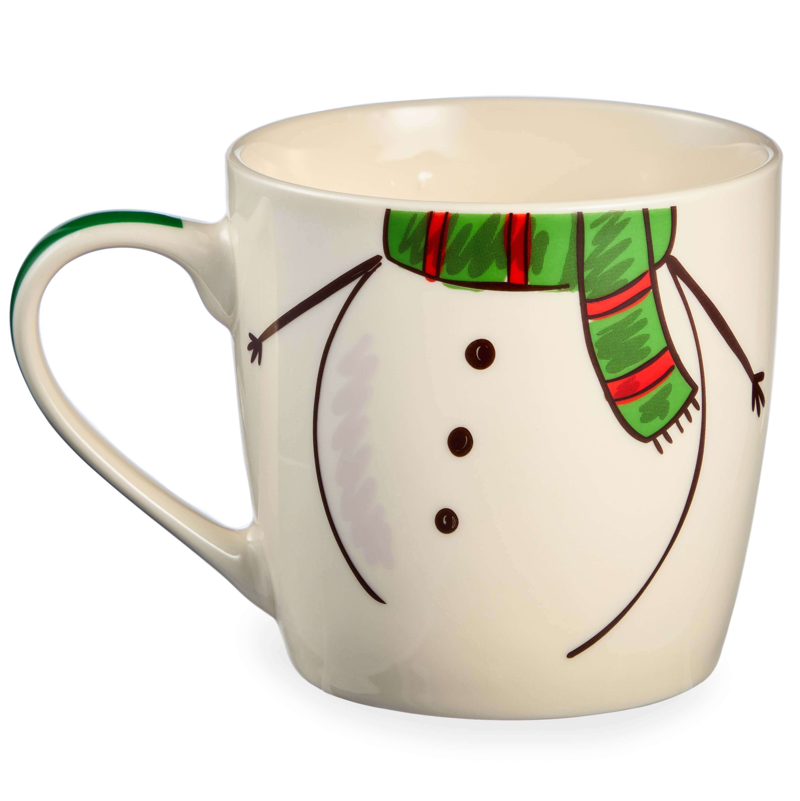 НАБОР ПОСУДЫ LEFARD, СНЕГОВИК, 2 ПР., КРУЖКА 360МЛ, САЛАТНИК 500МЛ