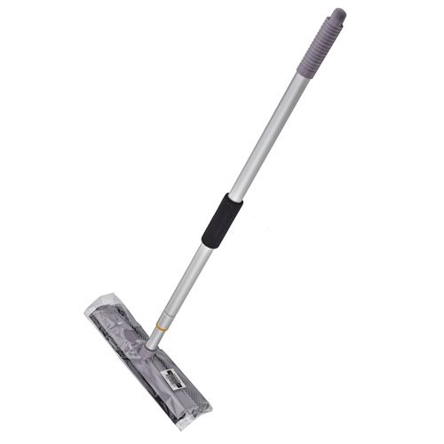 Окномойка телескопическая ручка 108см, резинка 25см, насадка поролон, 1/100