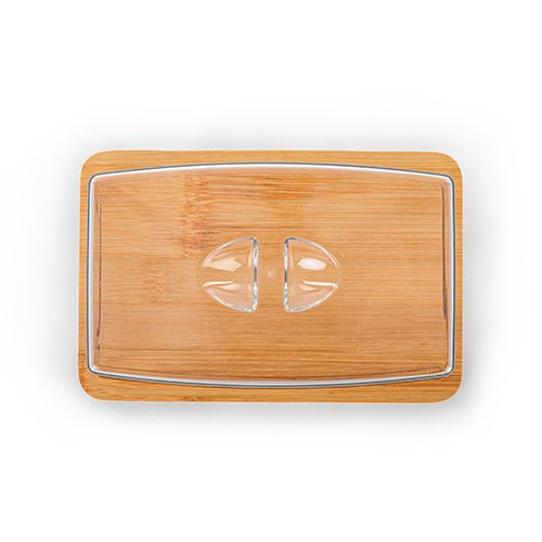 Масленка-сырница Бамбук, Альтернатива, М9113, 1/18