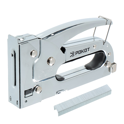 Степлер мебельный Ермак, 4-8мм, 648-017, 1/40