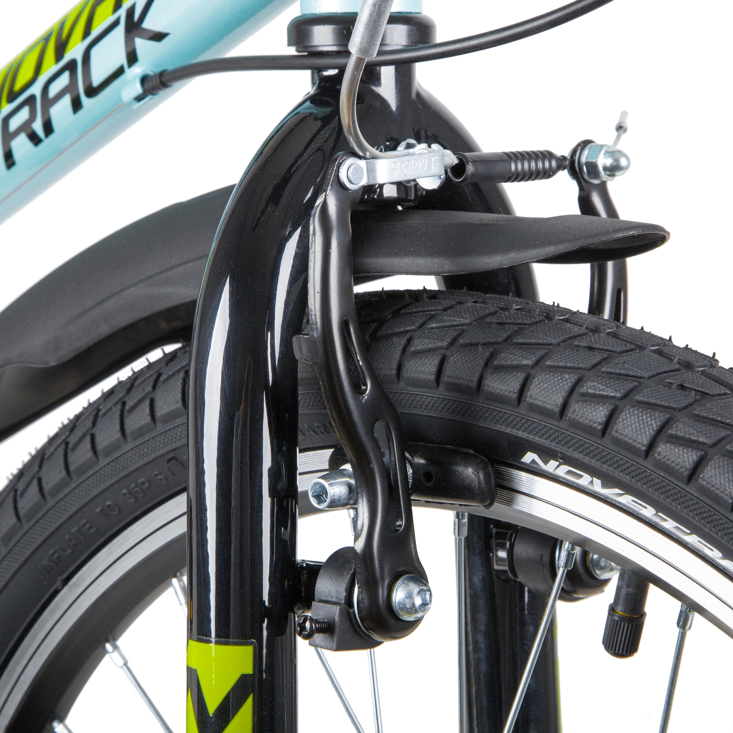 Велосипед NOVATRACK 20, RACER, голубой, сталь, 6 скор., Microshift TS38-6/Shimano, V-Brake