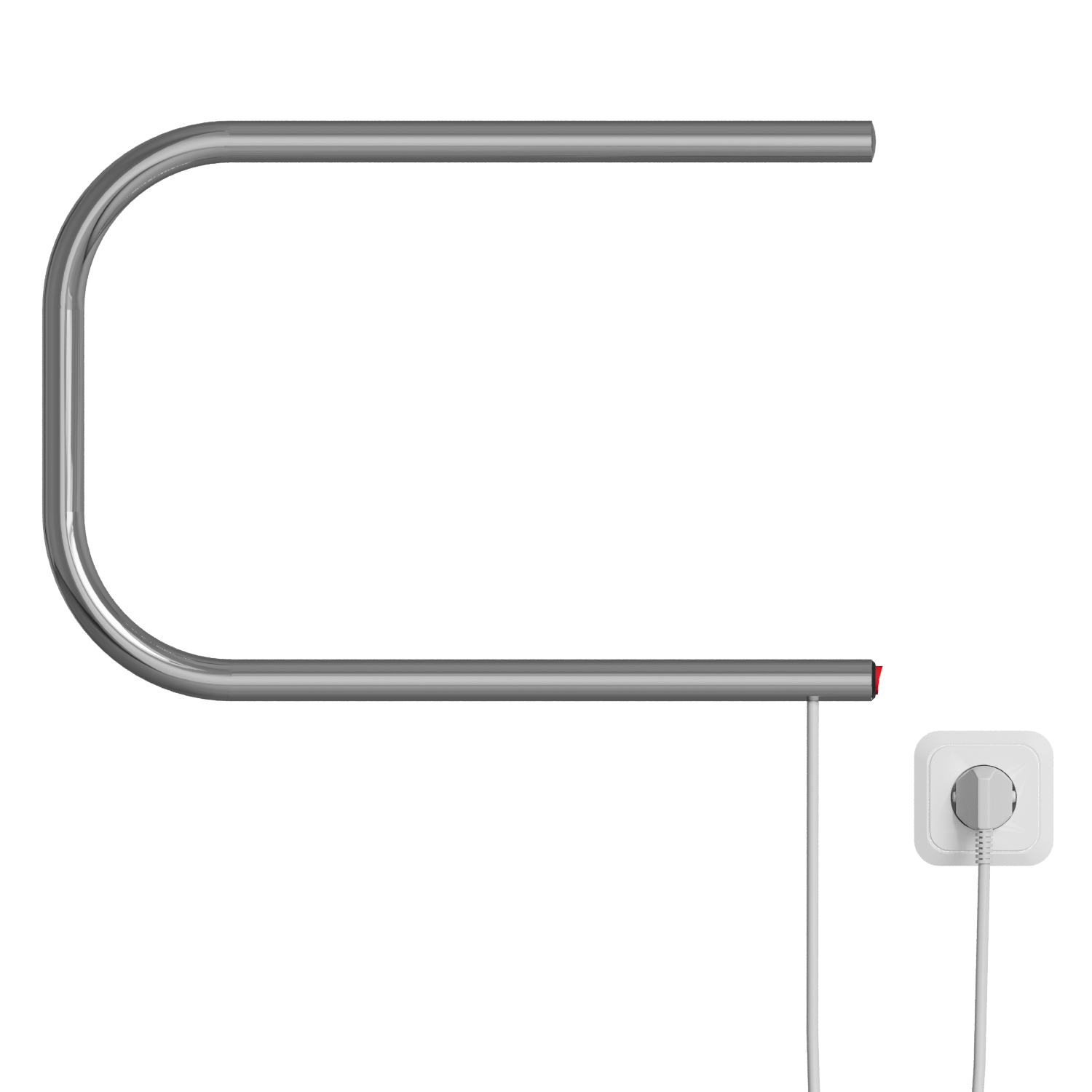 Полотенцесушитель MIXLINE SIMPLE P 32x50, кнопочный выкл, 107 Вт