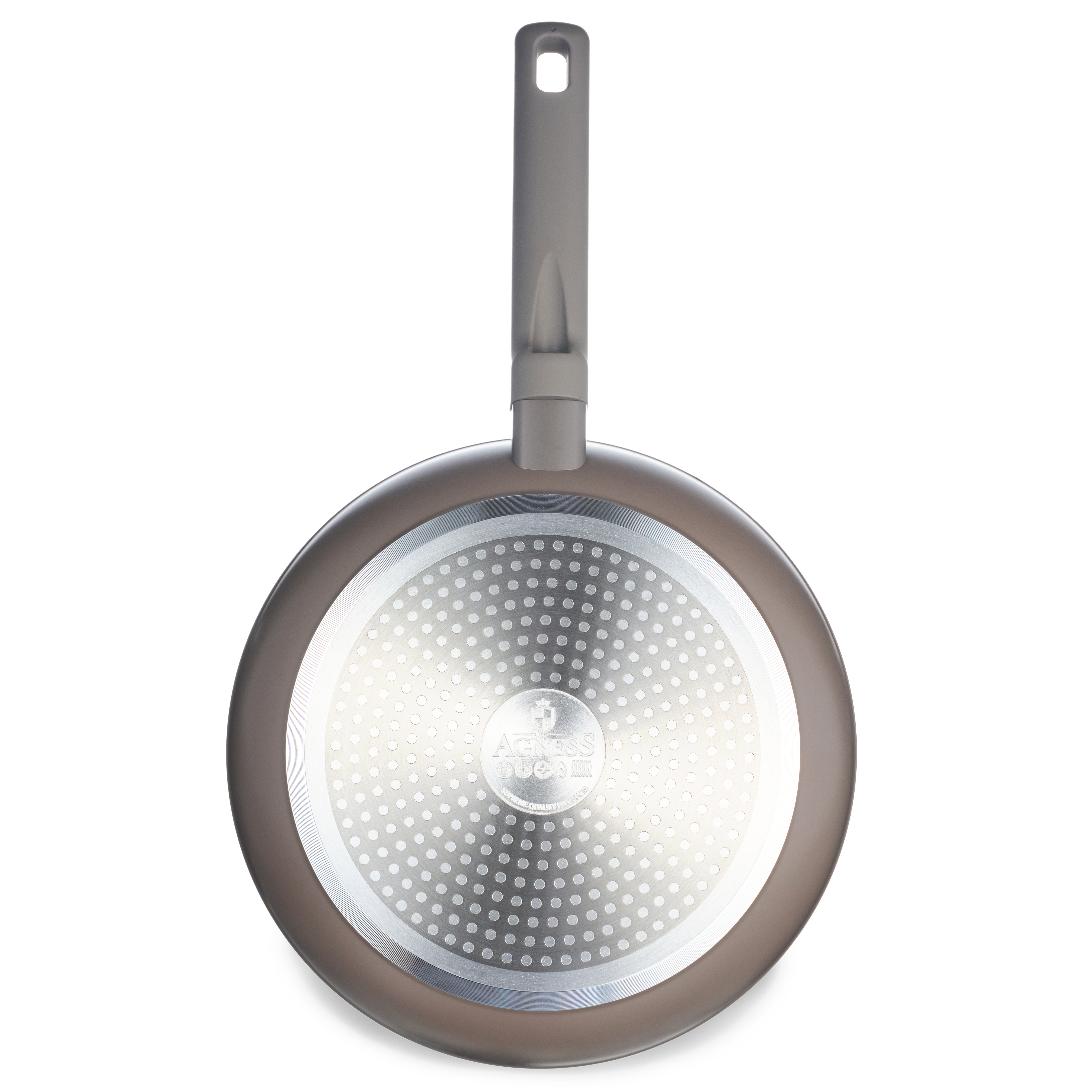 СКОВОРОДА С АНТИПРИГАРНЫМ ПОКРЫТИЕМ PFLUON MARBLE, 26*5 СМ