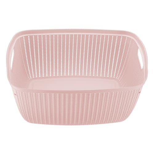 Корзина 26 л IDEA ВЯЗАНИЕ М 2617, чайная роза