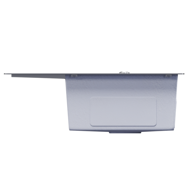 Мойка настол.монтаж 60х50, 3, 0 прав. вып 3 1/2 MIXLINE PRO 20см с сифоном, сатин