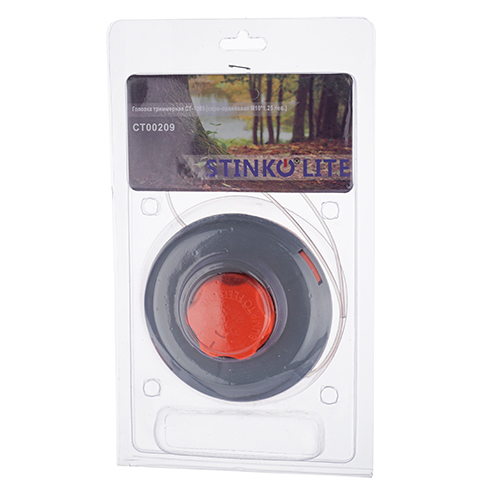 Головка тримм. СТ-1009, М10*1,25лев серо-оранжевая, 1/30/40