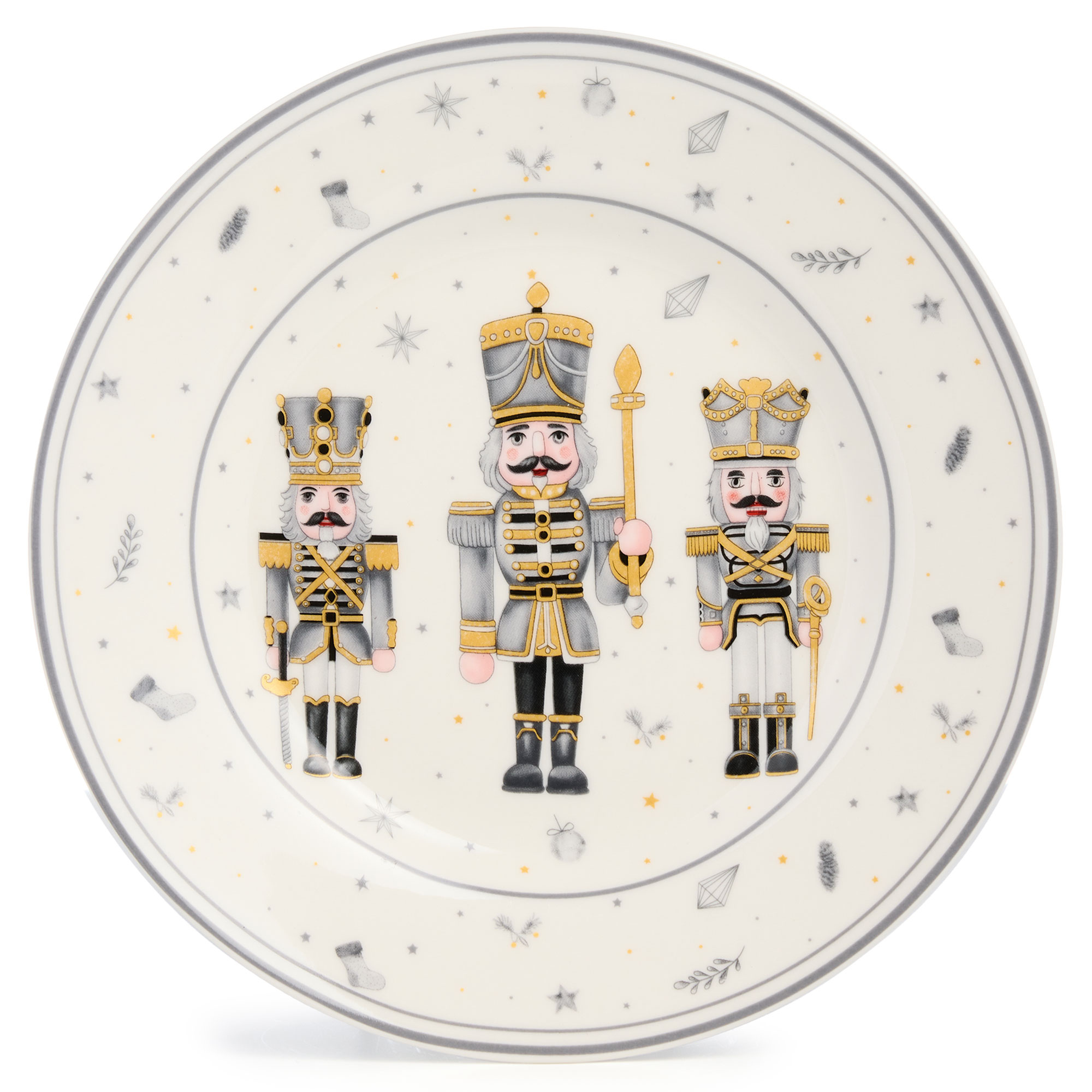 НАБОР ПОСУДЫ LEFARD, ЩЕЛКУНЧИК,  КРУЖКА 295 МЛ, ТАРЕЛКА 15 СМ, САЛАТНИК 13 СМ