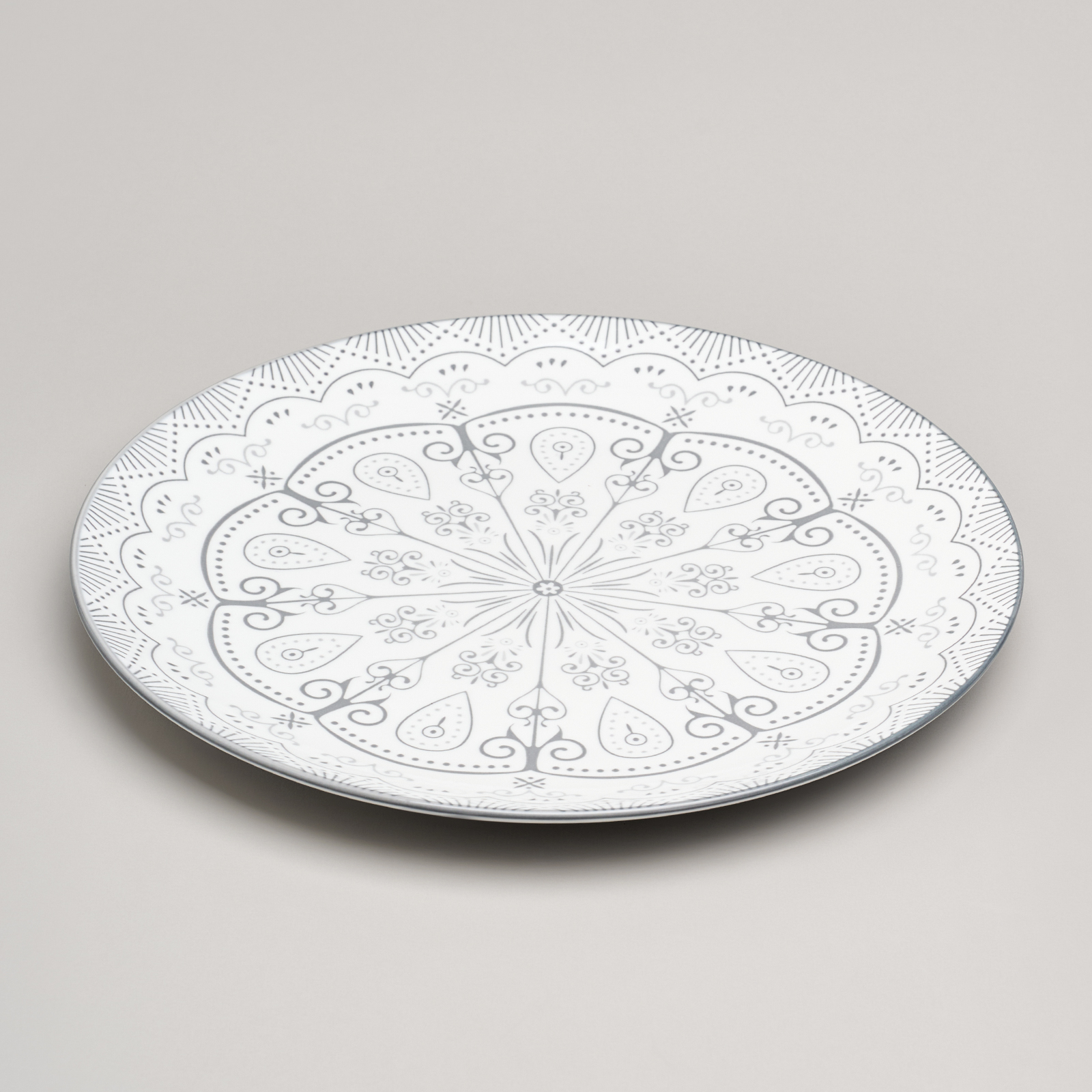 НАБОР ТАРЕЛОК ОБЕДЕННЫХ BRONCO, DREAMS, ИЗ 24 ШТ. ДИАМЕТР=27 СМ