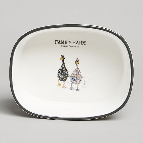 НАБОР ФОРМ НА МЕТАЛ.ПОДСТАВКЕ LEFARD "FAMILY FARM" 2 ШТ. 28,5*16*8,5 CM