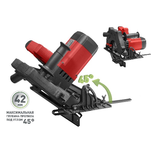 Пила электрическая дисковая ПАРМА 200Д, 2000Вт, 200/30мм, литое основание