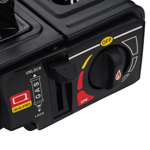 Плитка газовая с переходником, с пьезоподжигом, в кейсе, 34*26*8 см, 1/6