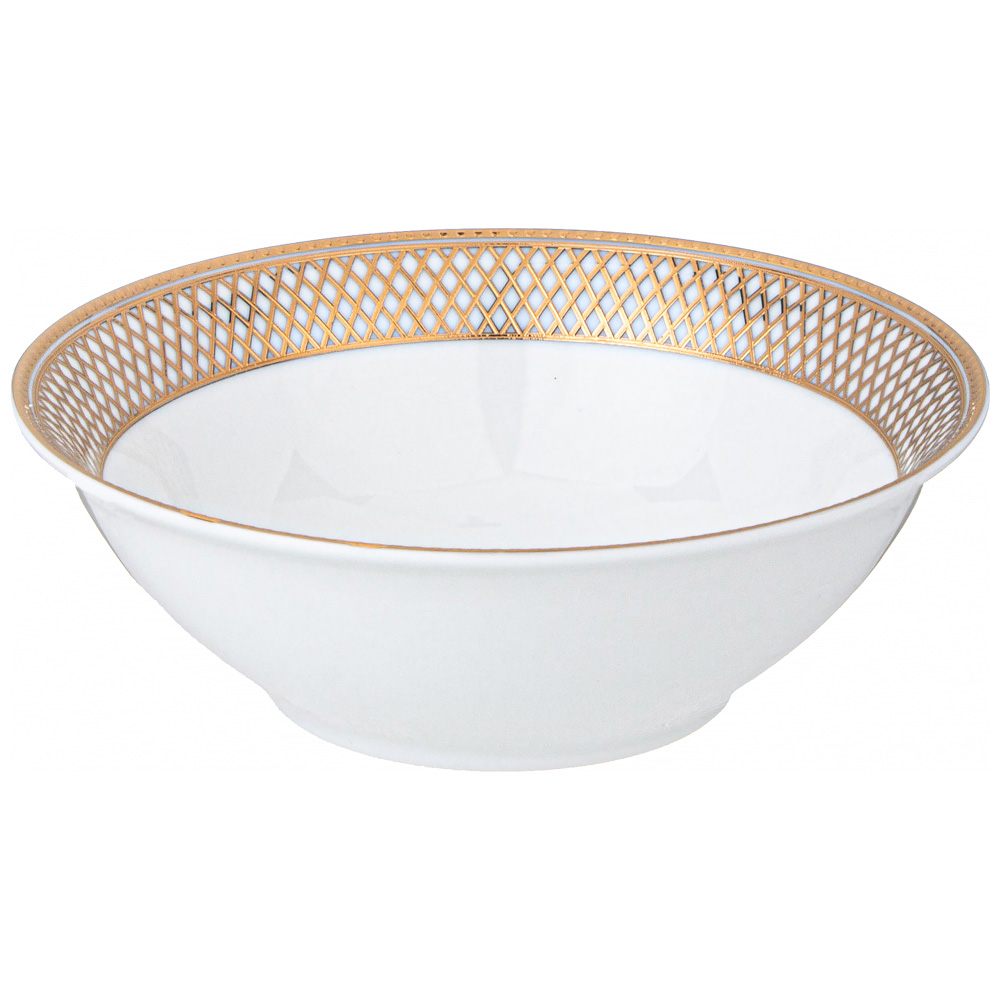 СТОЛОВЫЙ СЕРВИЗ LEFARD, ЗОЛОТАЯ СЕТКА, НА 6 ПЕР. 23 ПР., КОР=1НАБ.