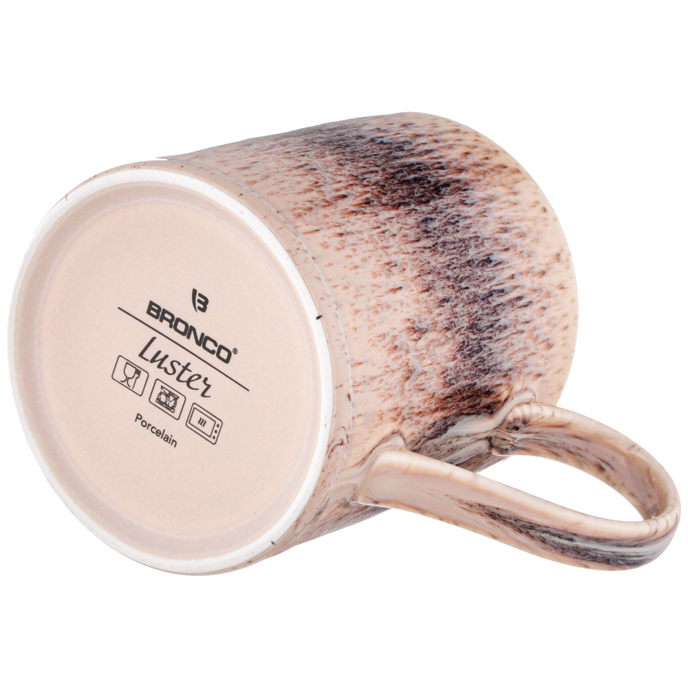 КРУЖКА BRONCO, LUSTER, 390 МЛ, МАЛ=4ШТ/КОР=24ШТ.