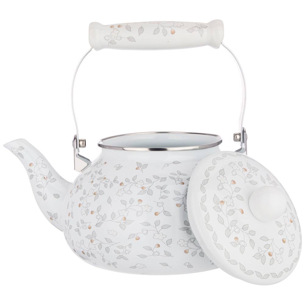 ЧАЙНИК AGNESS ЭМАЛИРОВАННЫЙ, СЕРИЯ, ВИВЬЕН, 2, 5 Л