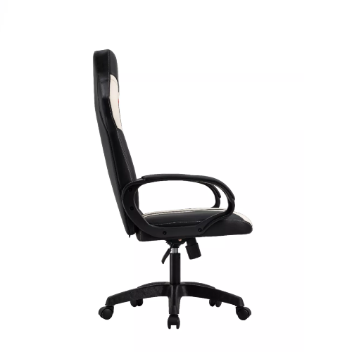 Кресло офисное, компьютерное TRON G5 Prestige, хром, черный белый