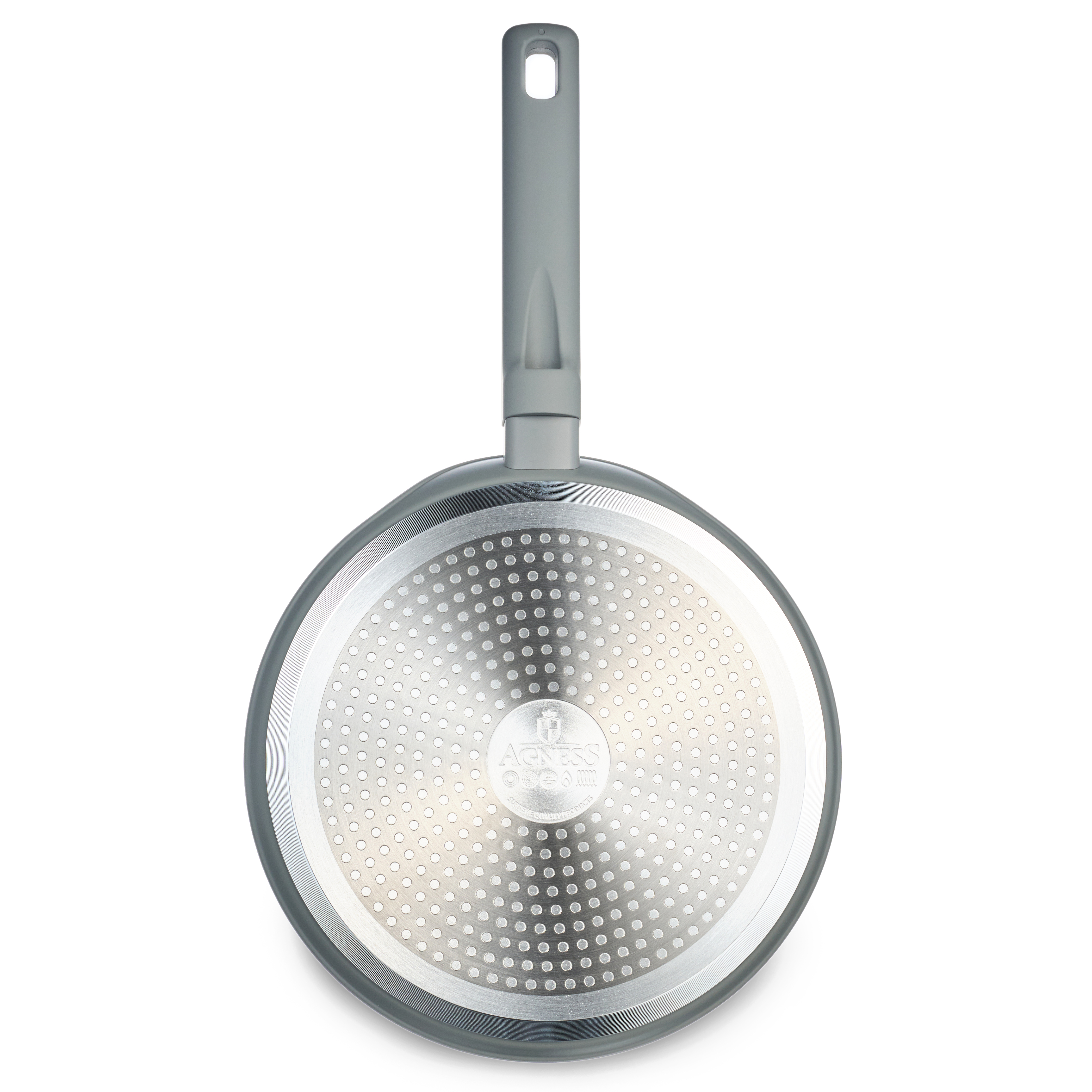 СКОВОРОДА БЛИННАЯ С АНТИПРИГАРНЫМ ПОКРЫТИЕМ PFLUON MARBLE, 24*4,3 СМ