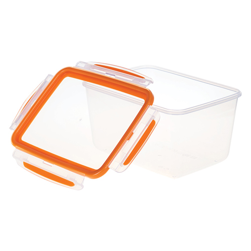 Ёмкость для продуктов 2.3 л IDEA РИЧ М 1390, герметичная, оранжевая