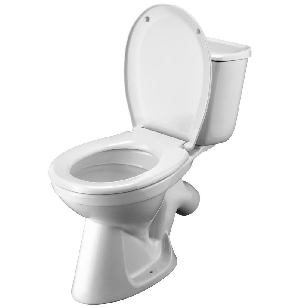 Унитаз-компакт, Бриз, эконом, кос.вып, нижн.подв, эконом арм, полип.сид., Santek