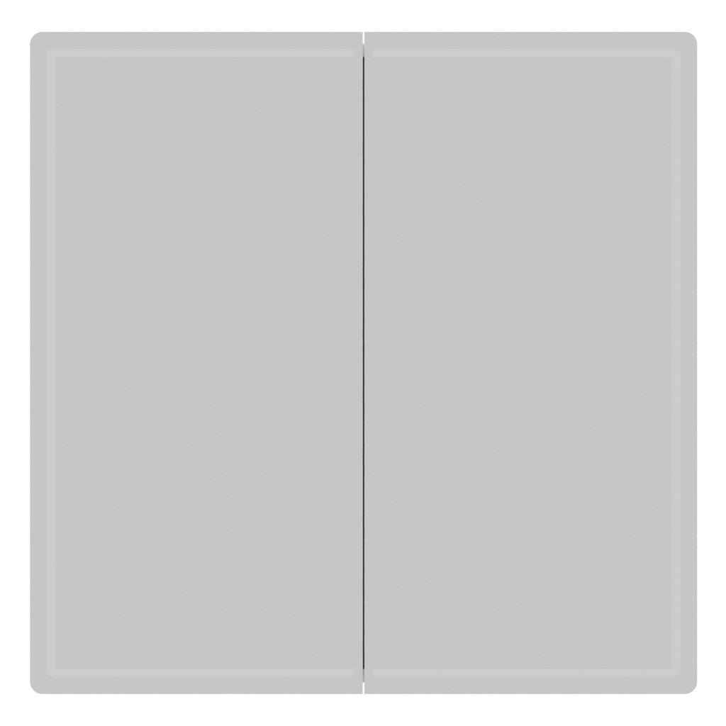 Зеркальный шкаф, ВЕКТОР, 800*800, ШВ универсальный, бесконтактный сенсор, светодиодная подсветка