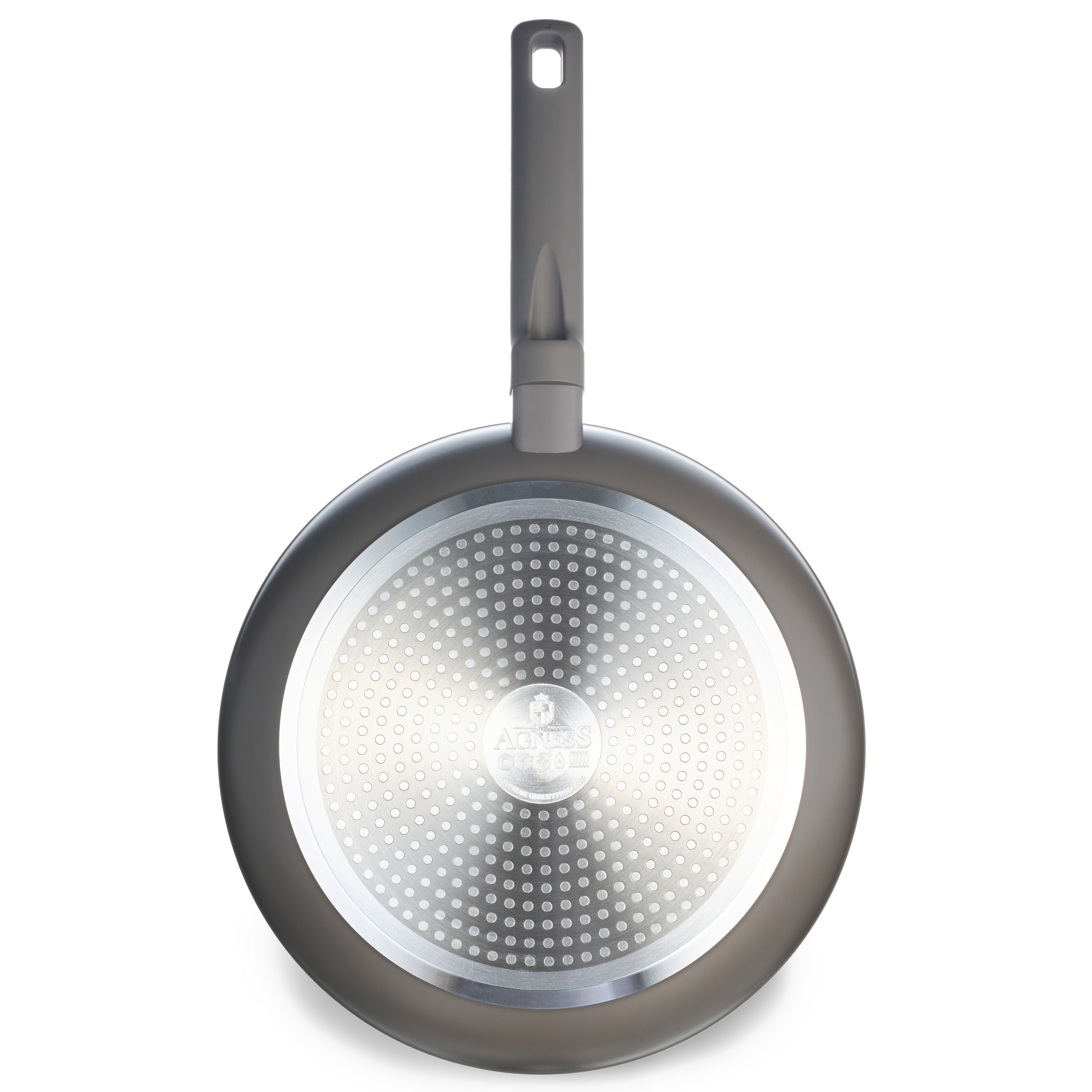 СКОВОРОДА С АНТИПРИГАРНЫМ ПОКРЫТИЕМ PFLUON MARBLE, 28*5,2 СМ