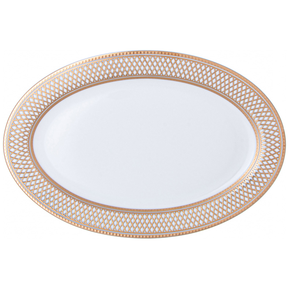 СТОЛОВЫЙ СЕРВИЗ LEFARD, ЗОЛОТАЯ СЕТКА, НА 6 ПЕР. 23 ПР., КОР=1НАБ.