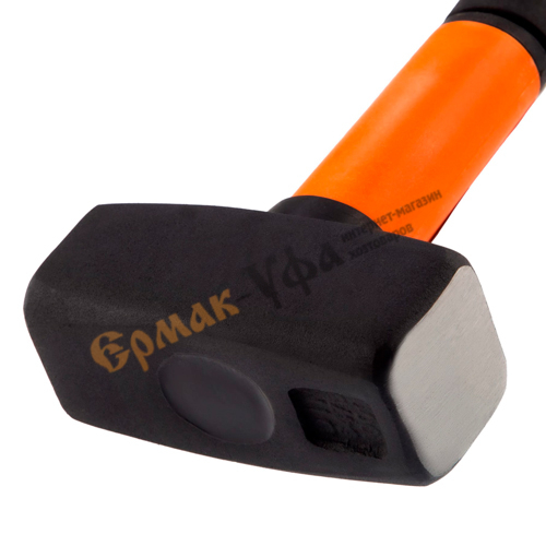 Кувалда 1кг с фибергласовой обрезиненной рукояткой// Sparta, 1/24