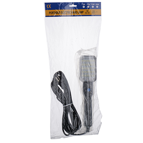 Лампа переносная 10м, светодиодная 24LED, с выключателем, сечение провода 2х0,5, 220В, 1/50