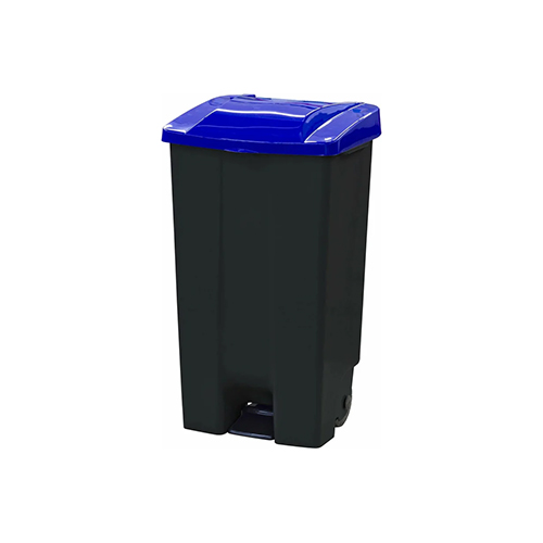 Бак 110 л IDEA М 2395, с педалью на колесах, синий