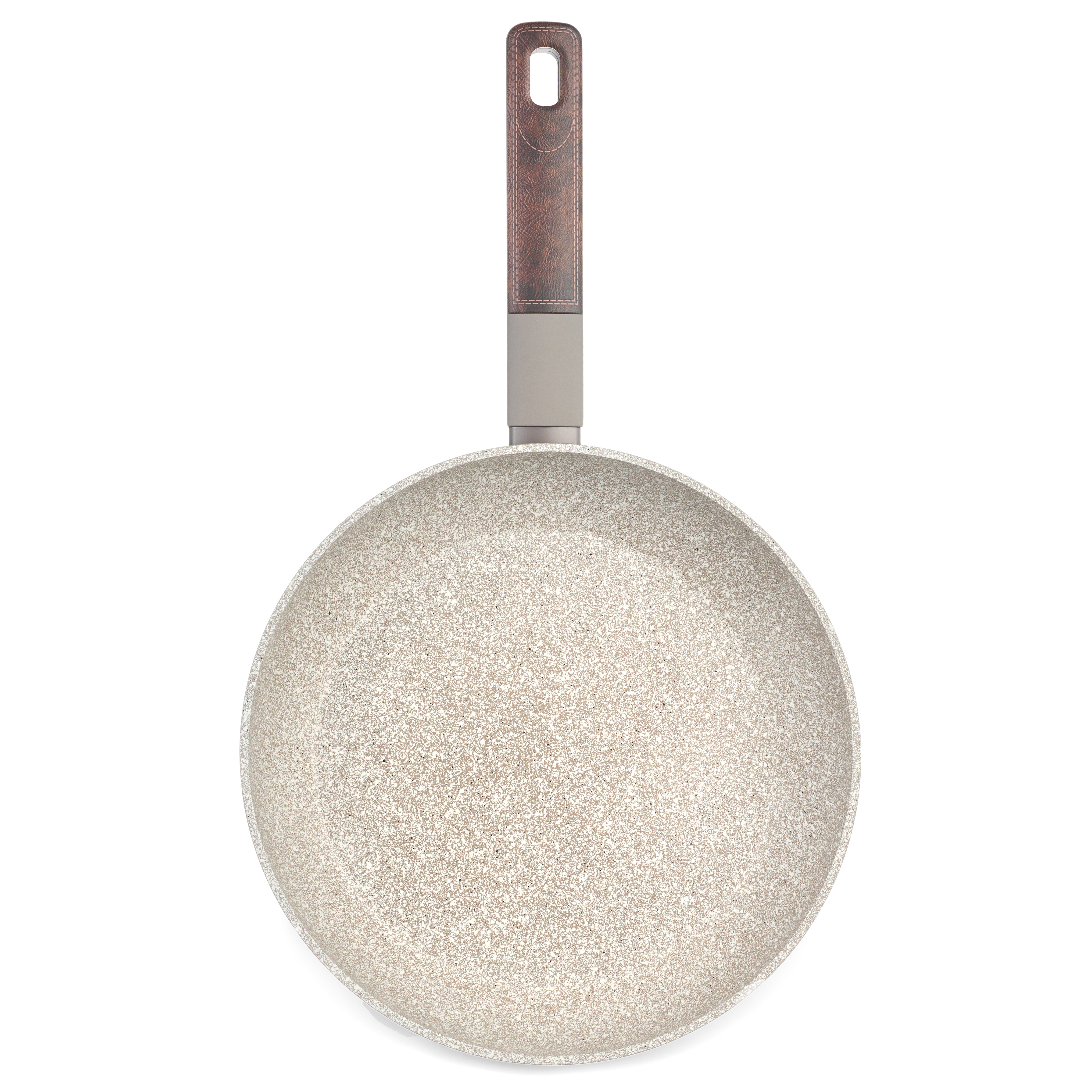 СКОВОРОДА С АНТИПРИГАРНЫМ ПОКРЫТИЕМ PFLUON MARBLE, 26*5 СМ