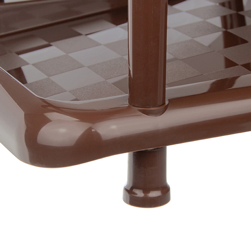 Стойка в прихожую IDEA МАЛАЯ М 2708, 5 секций, коричневая